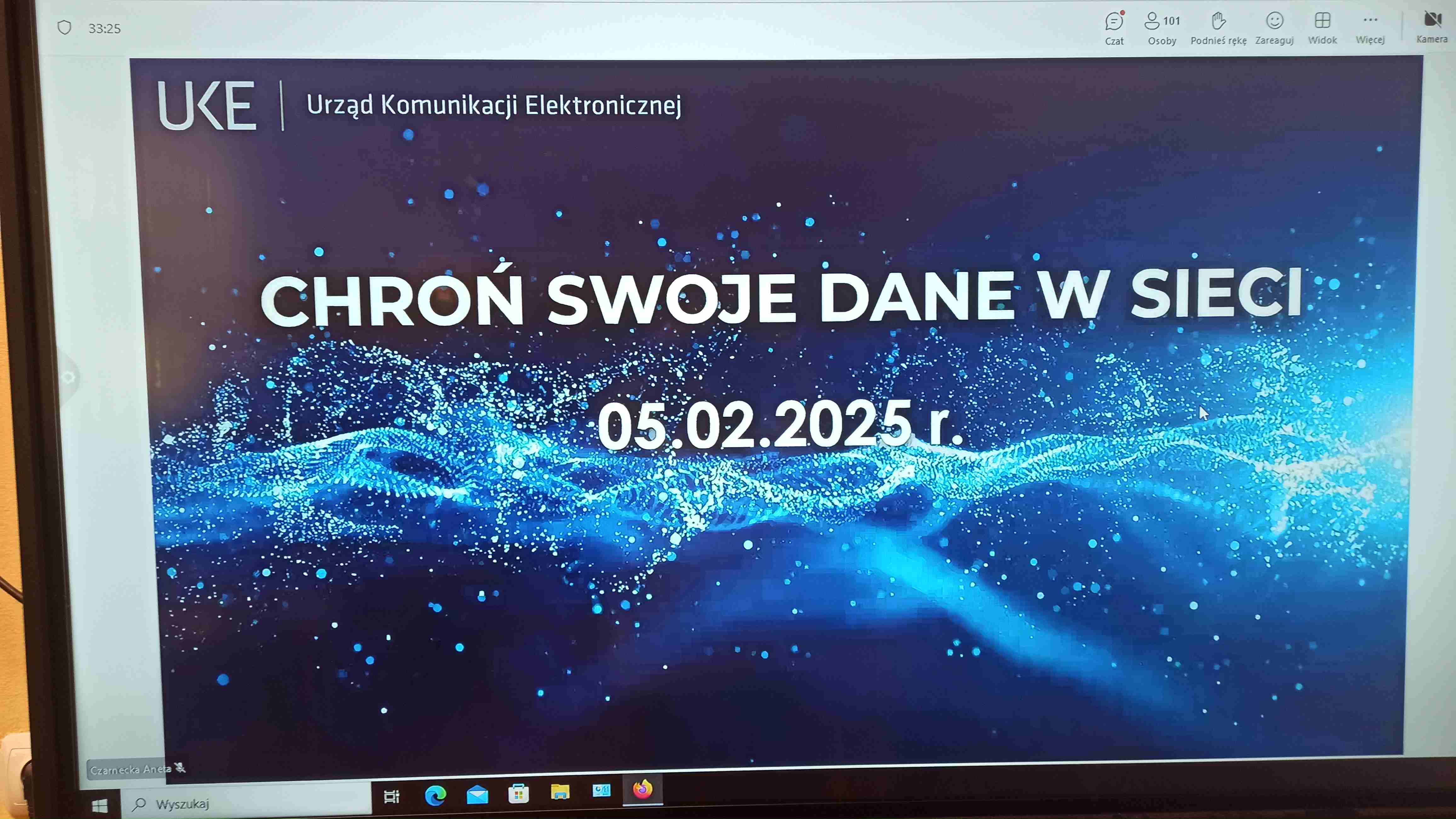 Chroń swoje dane w sieci.