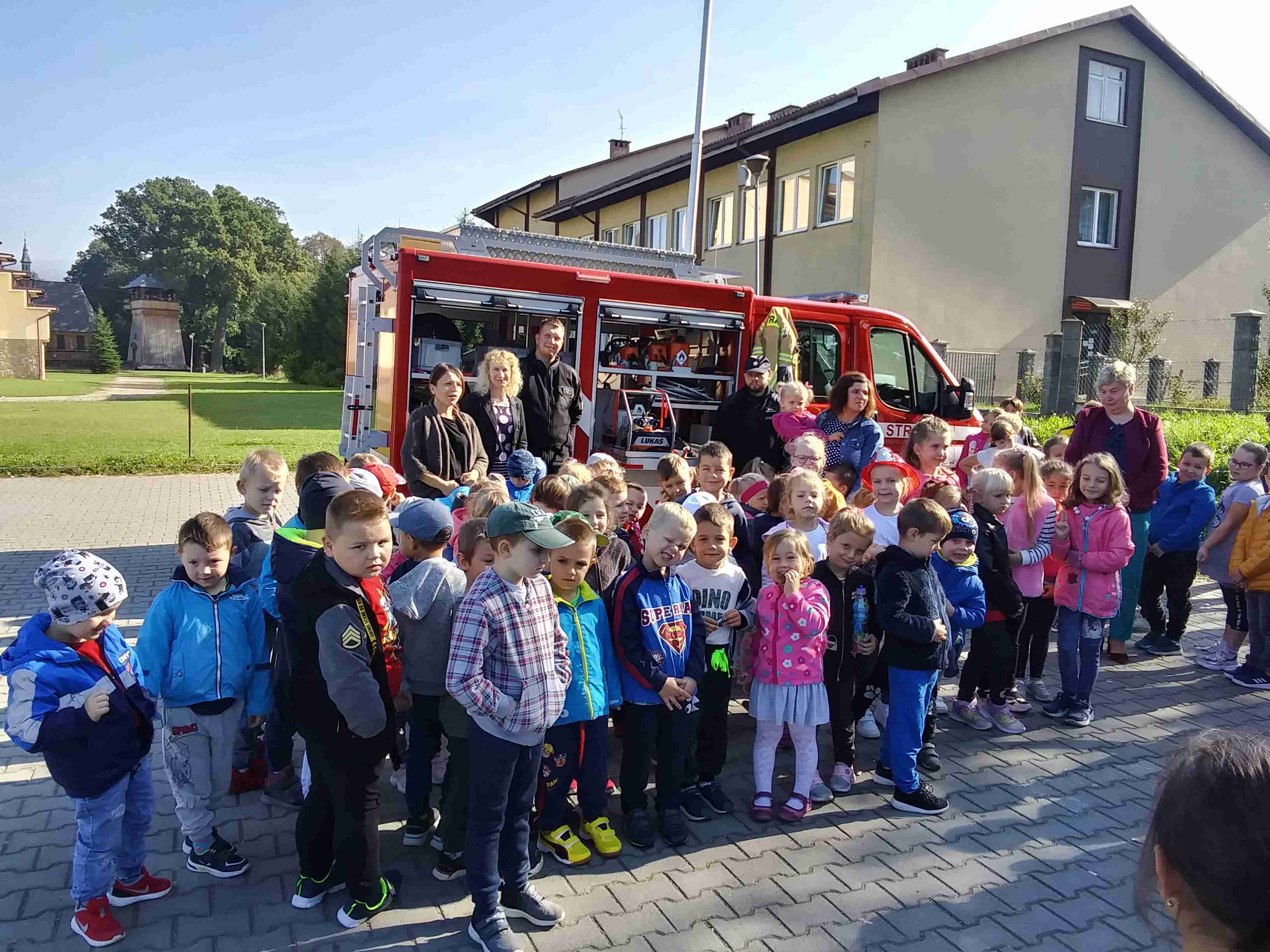 SPOTKANIE ZE STRAŻĄ POŻARNĄ