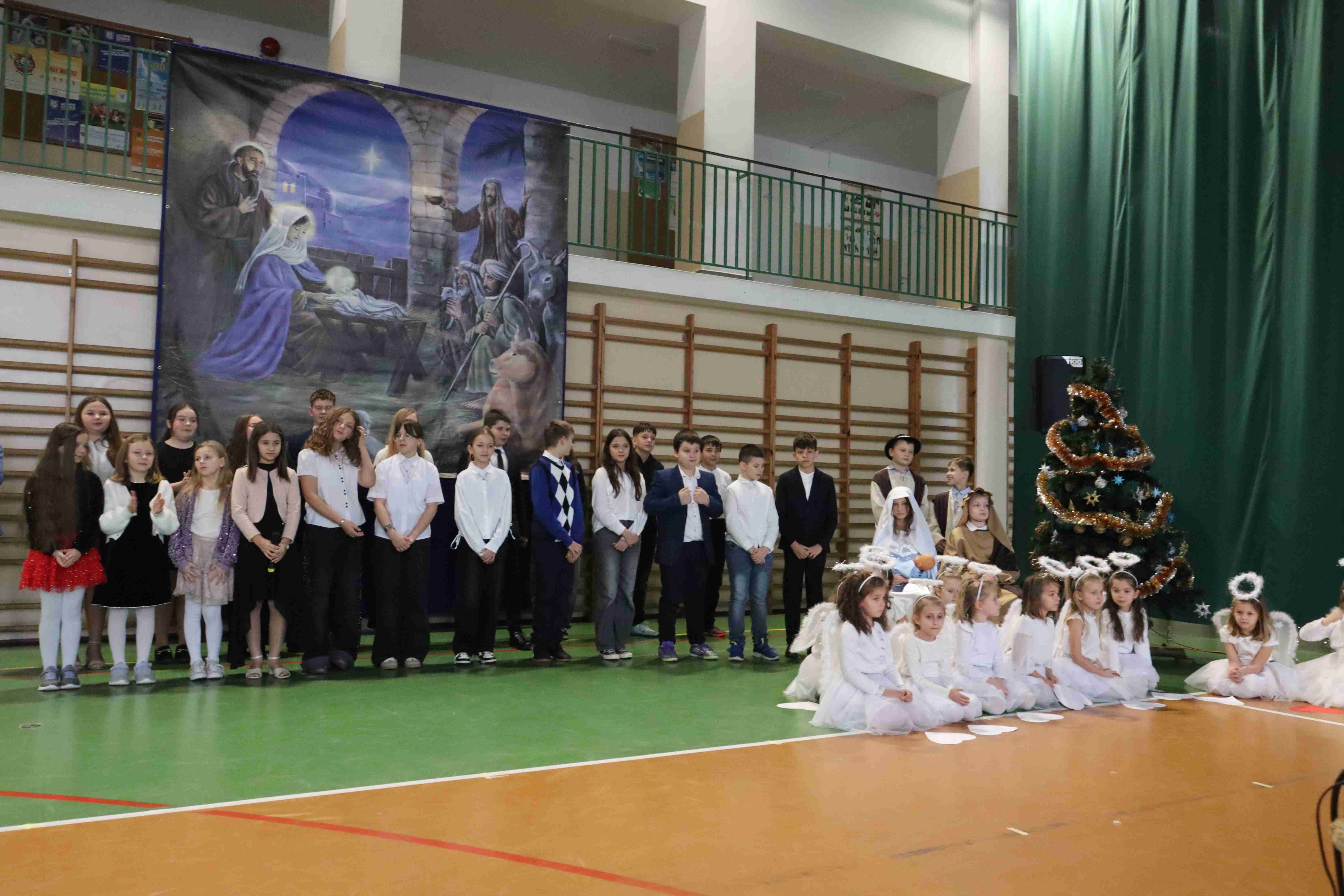 Apel bożonarodzeniowy.