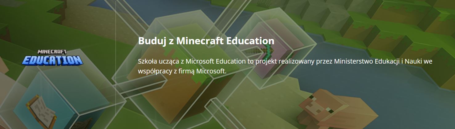Wejdź do świata Minecraft Education.