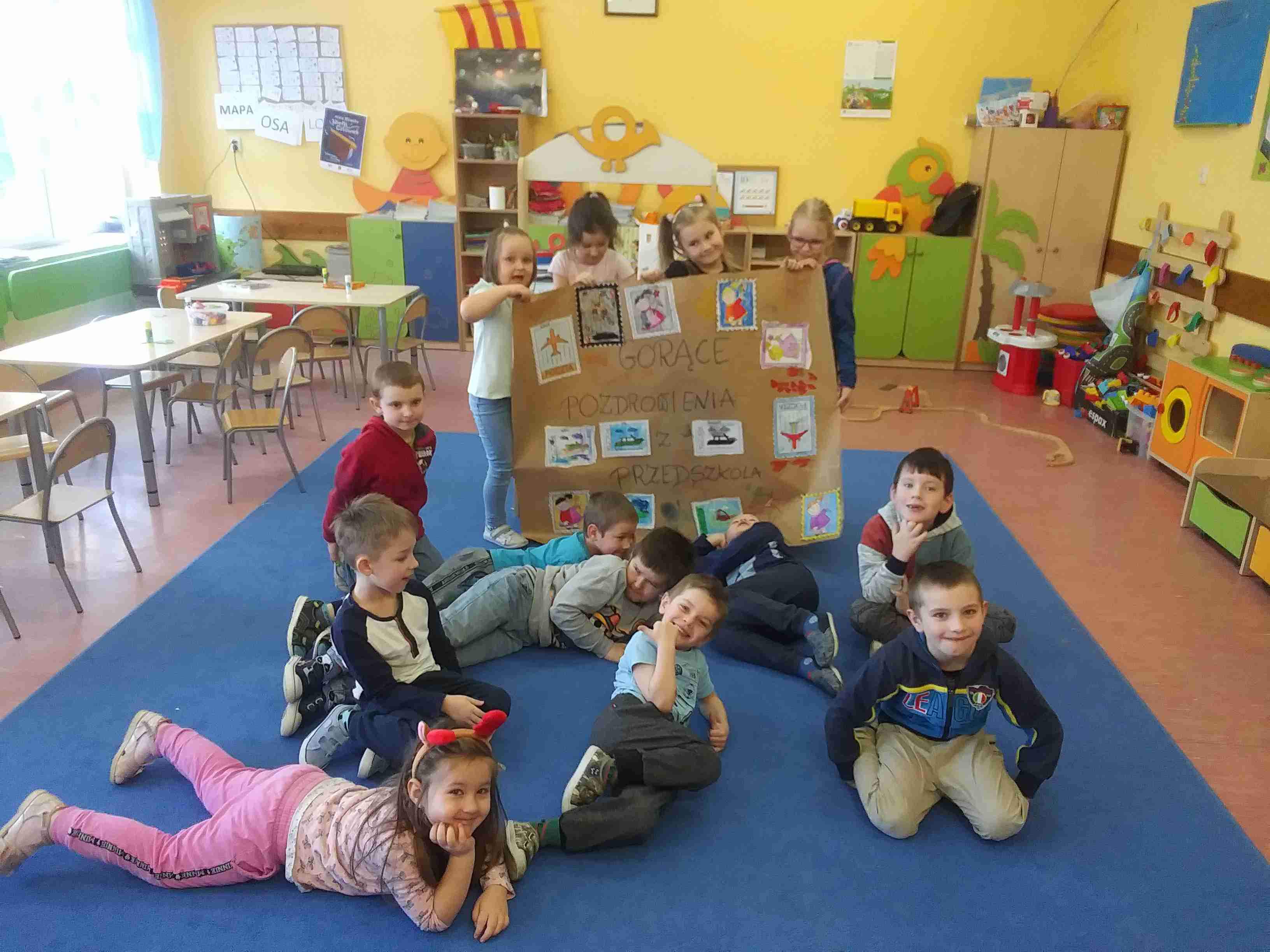 FERIE W PRZEDSZKOLU - DZIEŃ LISTONOSZA (5,6 LATKI)