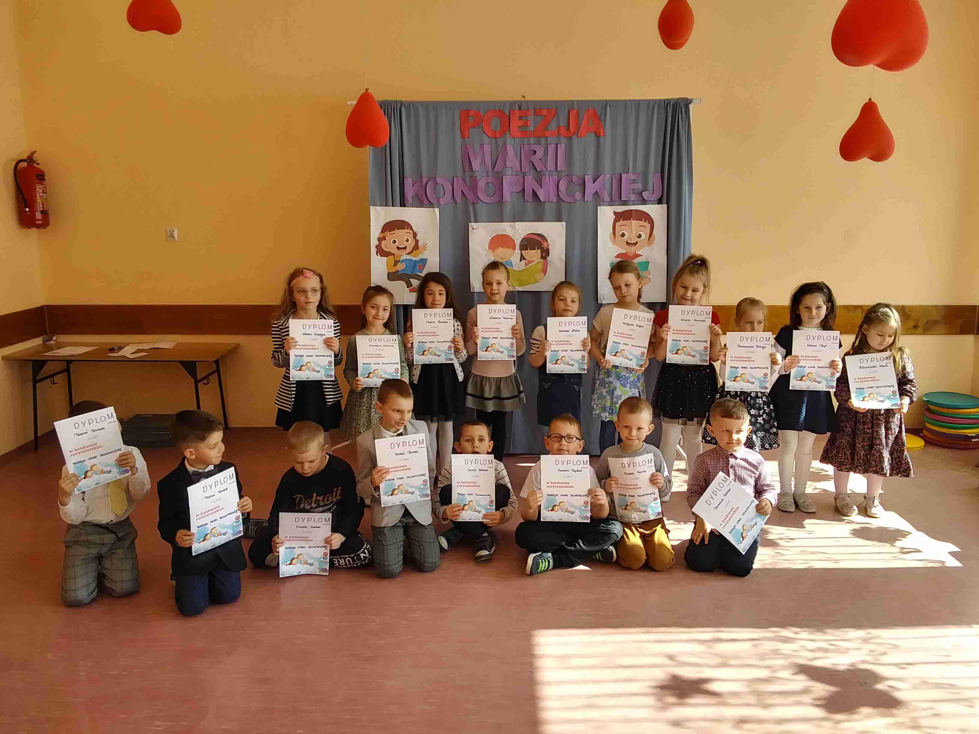 KONKURS RECYTATORSKI - POEZJA MARII KONOPNICKIEJ (5,6 LATKI)