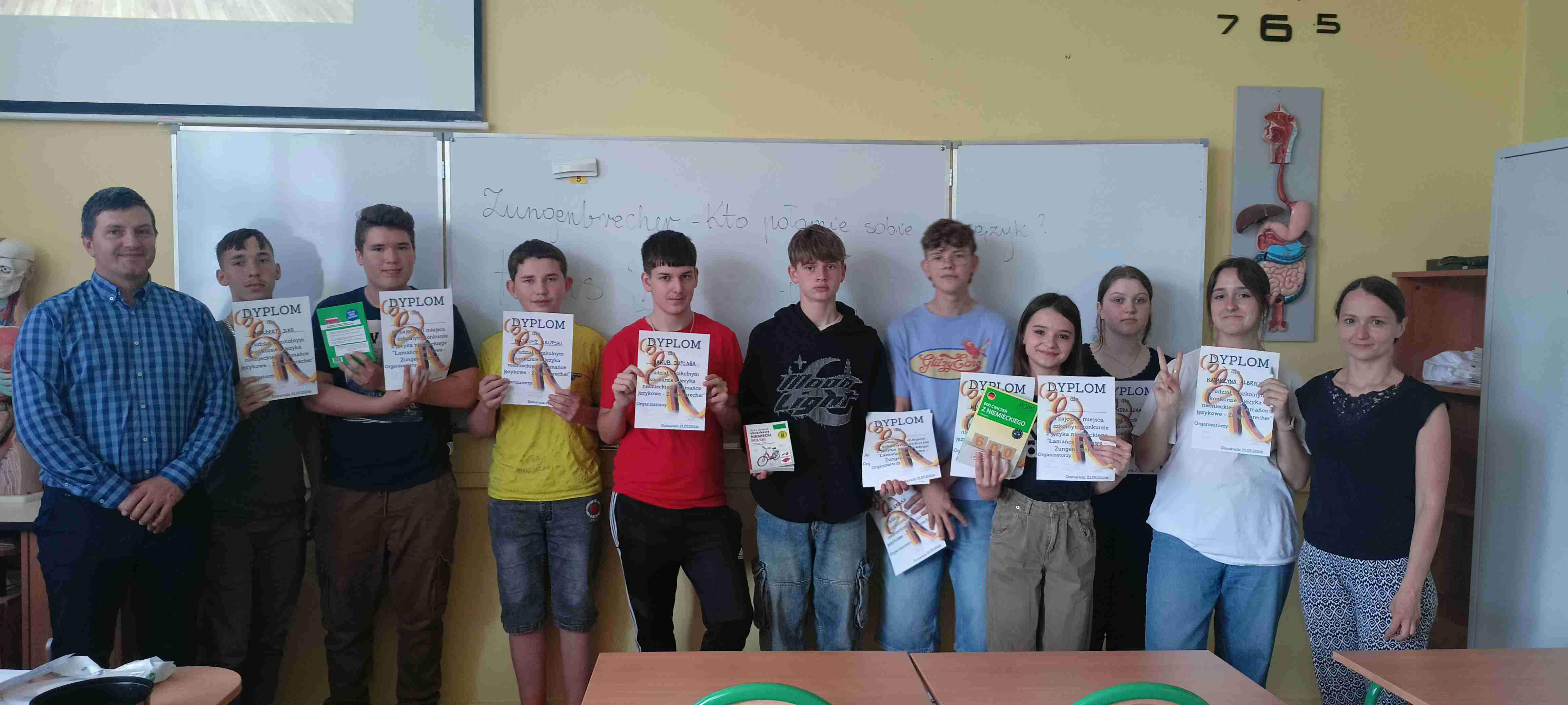 Konkurs z języka niemieckiego.