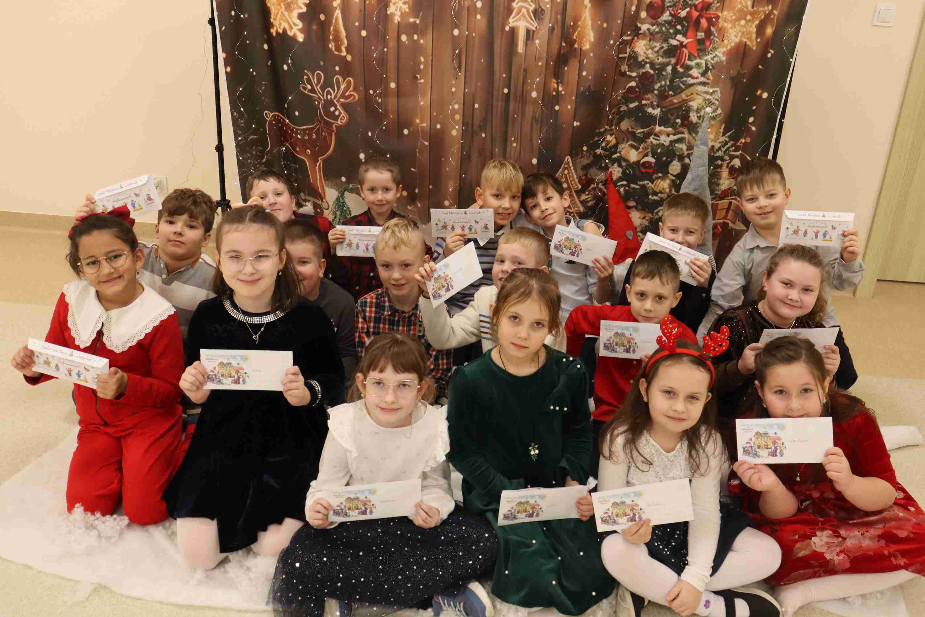 List od Świętego Mikołaja.